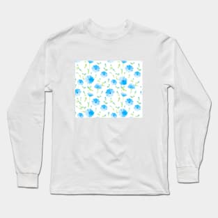 Watercolor botanical collection Long Sleeve T-Shirt